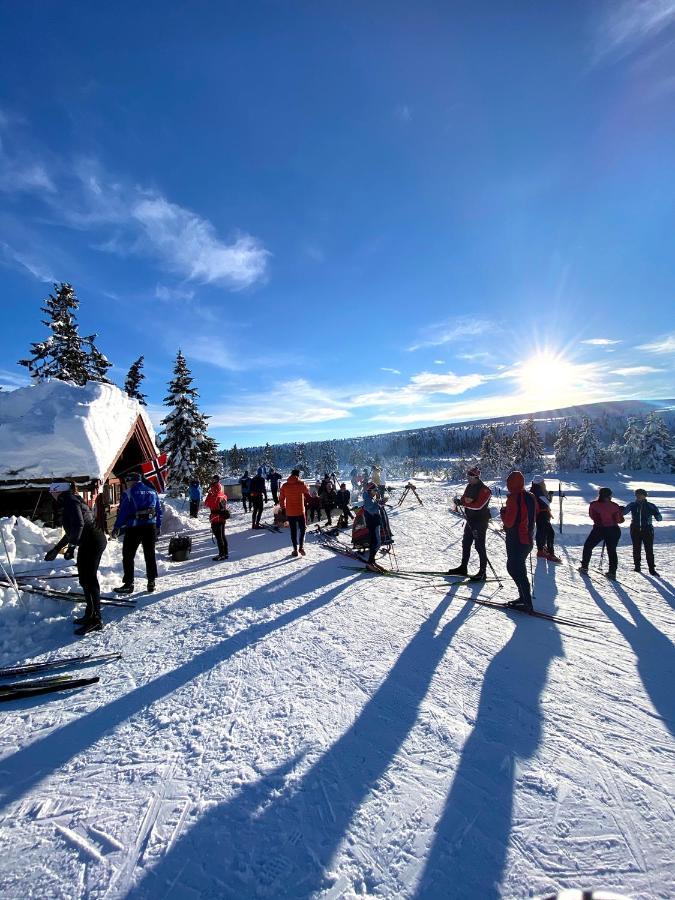 Lys Og Moderne Leilighet Rett Ved Skiloypa Pa Nordseter - Kort Vei Til Sjusjoen, Lillehammer Og Hafjell - Dyr Ikke Tillatt Экстерьер фото